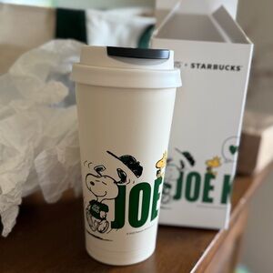 Starbucks x Peanuts Joe Kind 16oz Stainless Steel Tumbler Snoopy